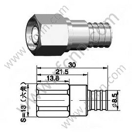TNC αρσενικό για το LMR240 RF Connector