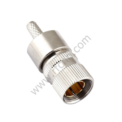 1.6 / 5.6 Αρσενικό πτύχωση για RG174 RF Connector